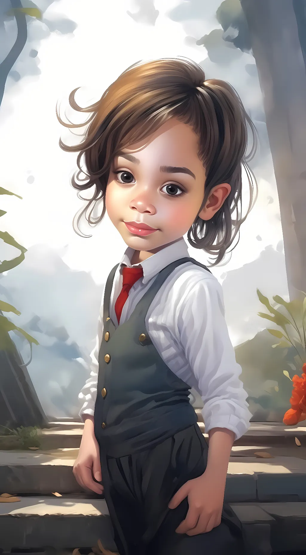 ai character: Tahani  background