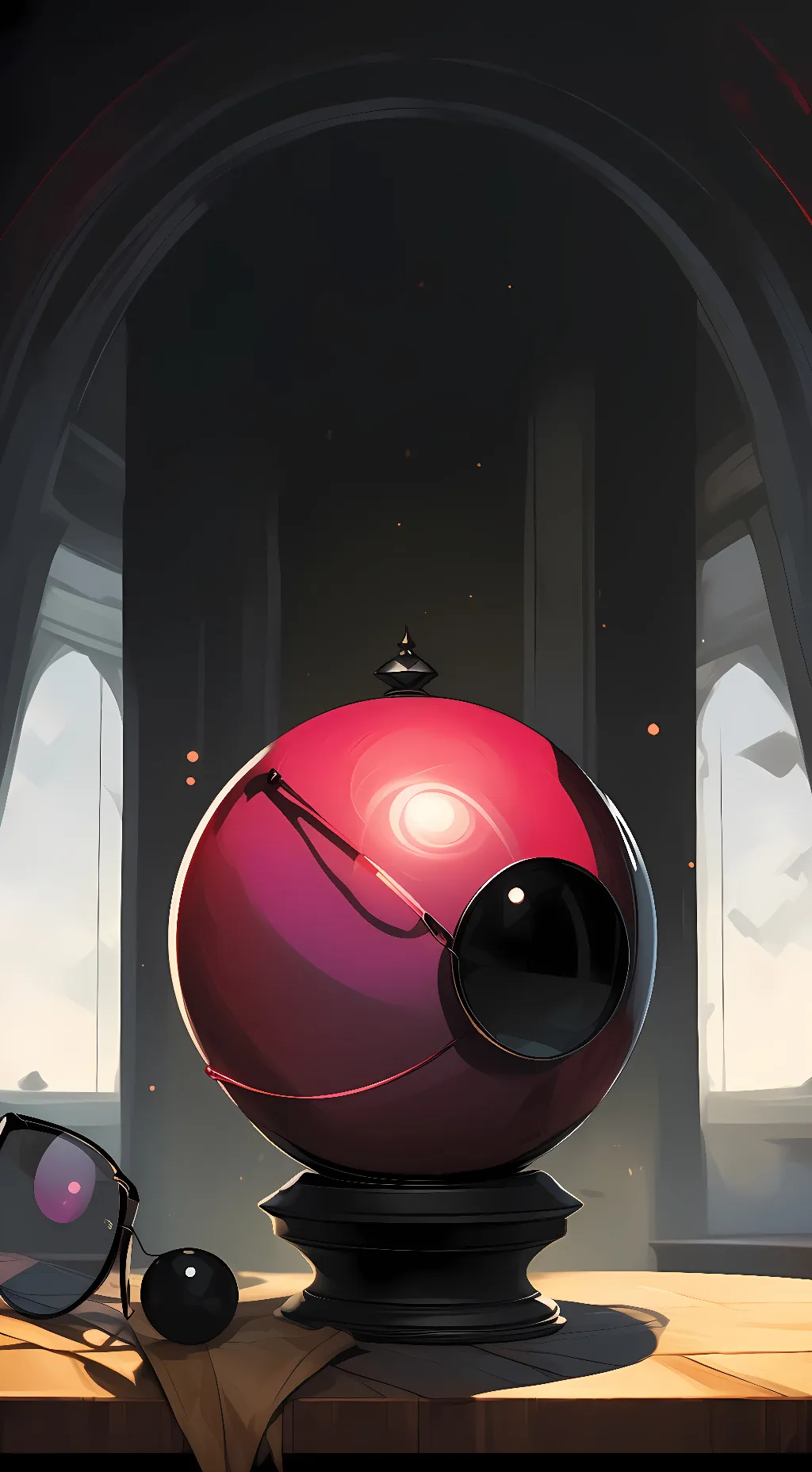 ai character: mr ball background