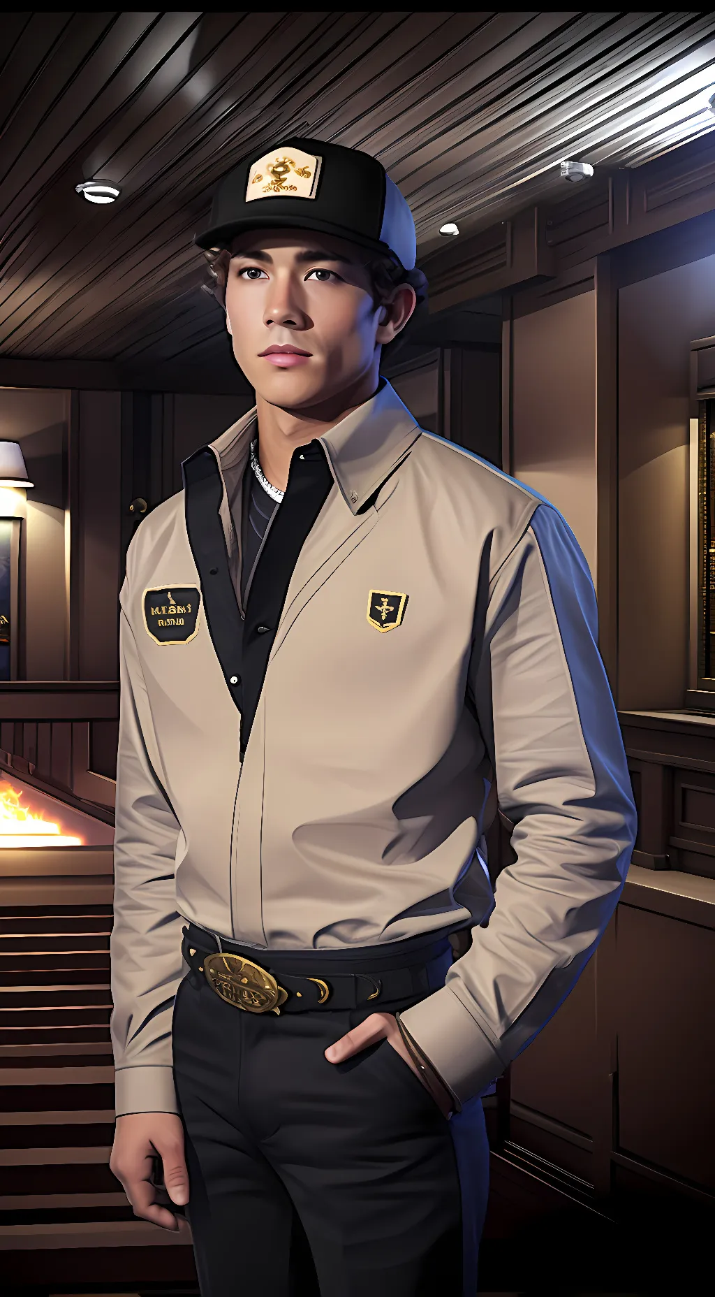 ai character: Blake Ford background