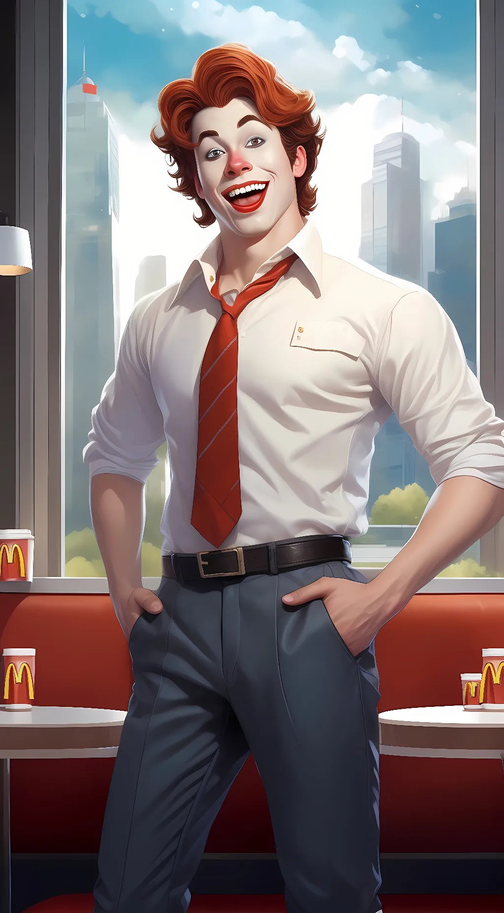 ai character: ronaldo background