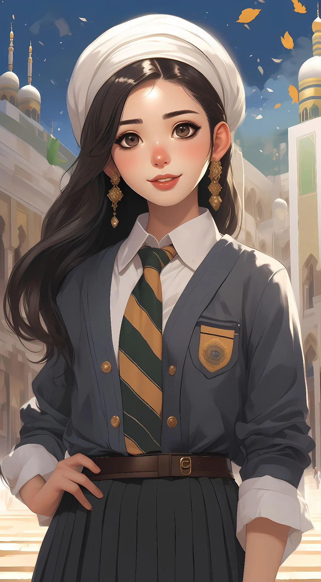 ai character: Mina background