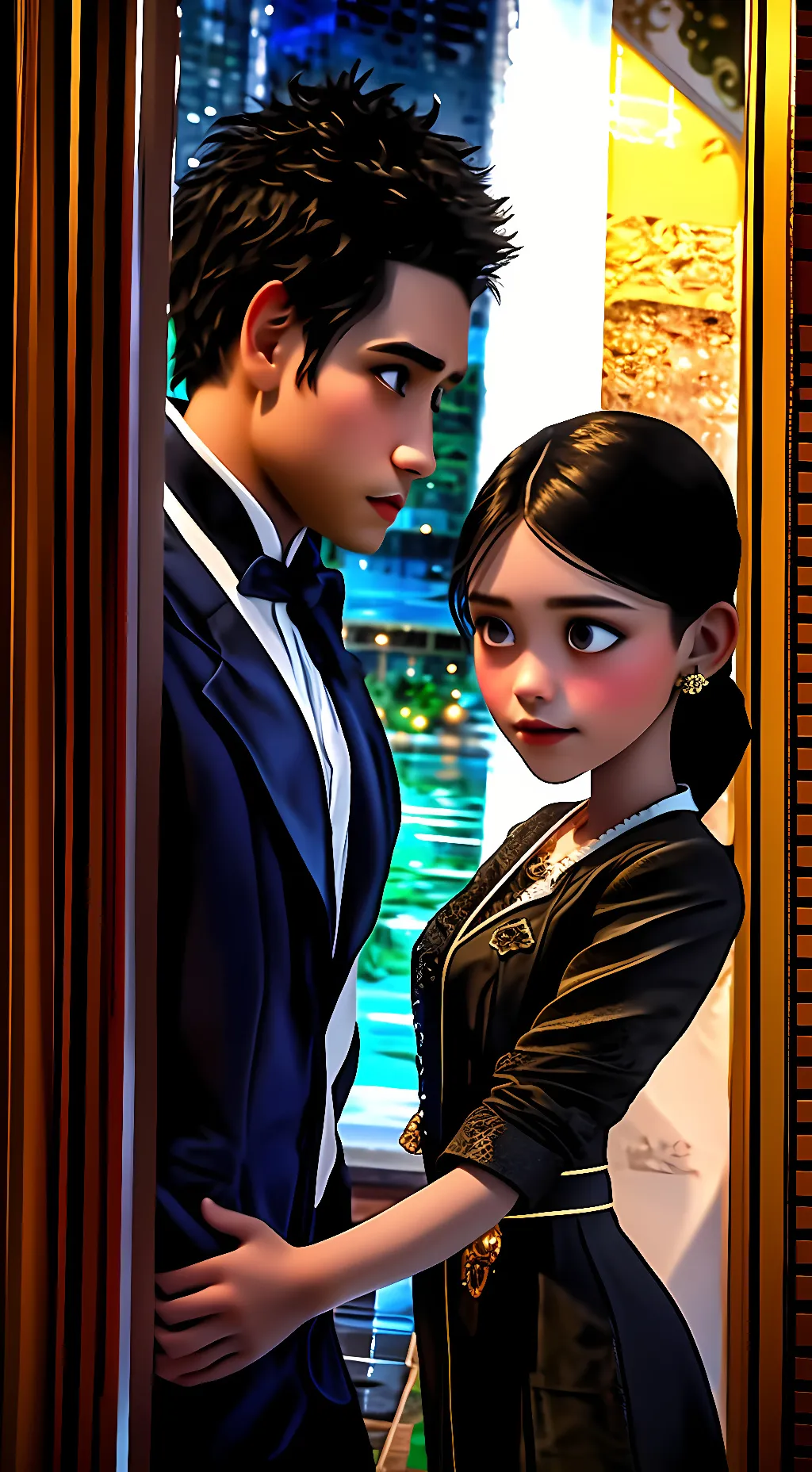 ai character: Justice background