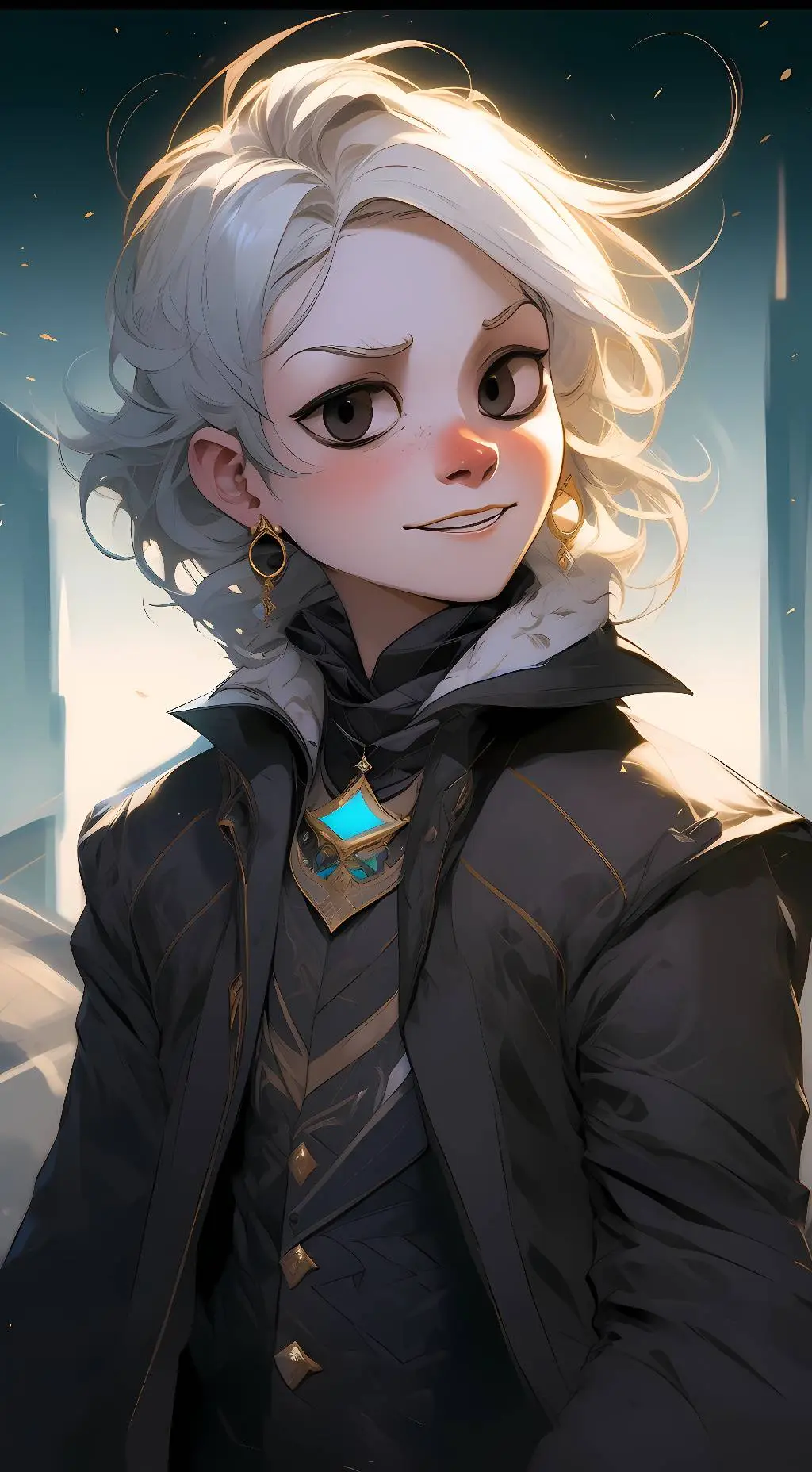 ai character: sans background