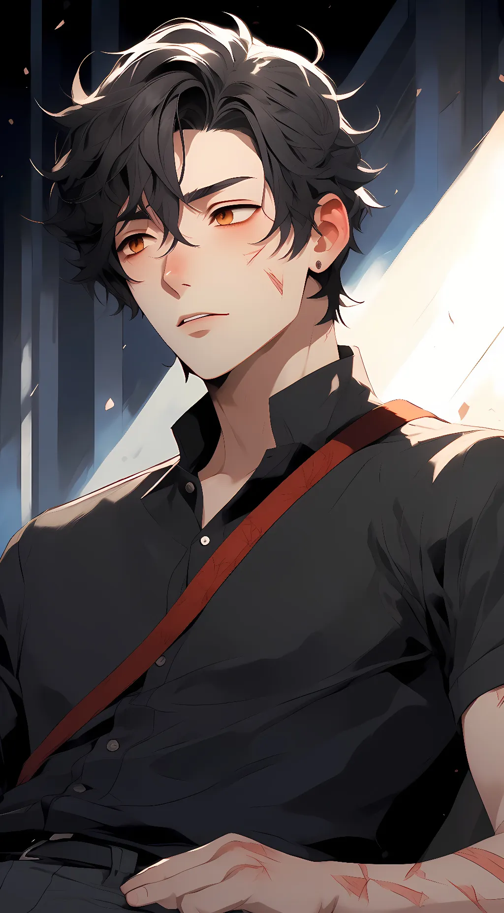 ai character: Issac background