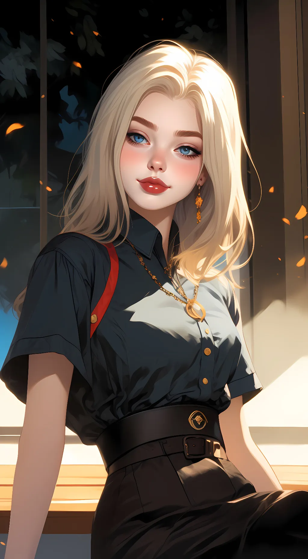 ai character: Martha p background