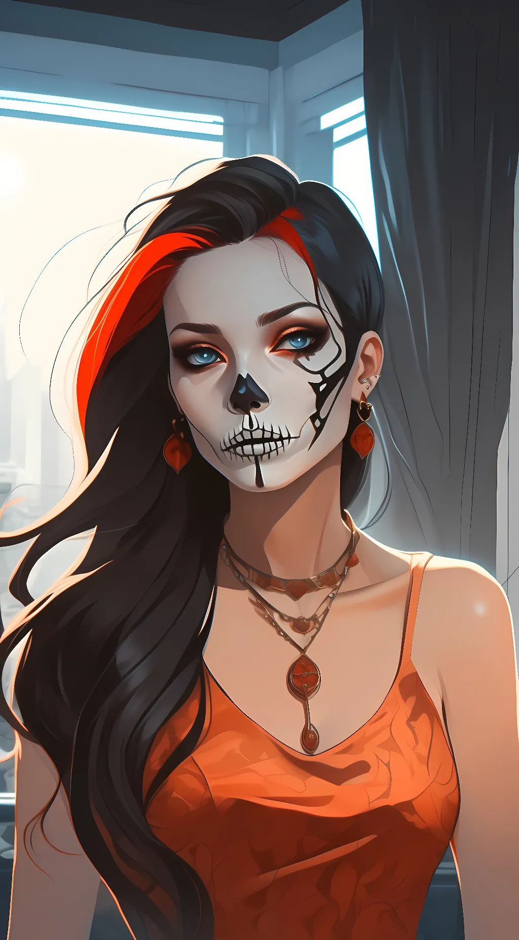 ai character: Ema background