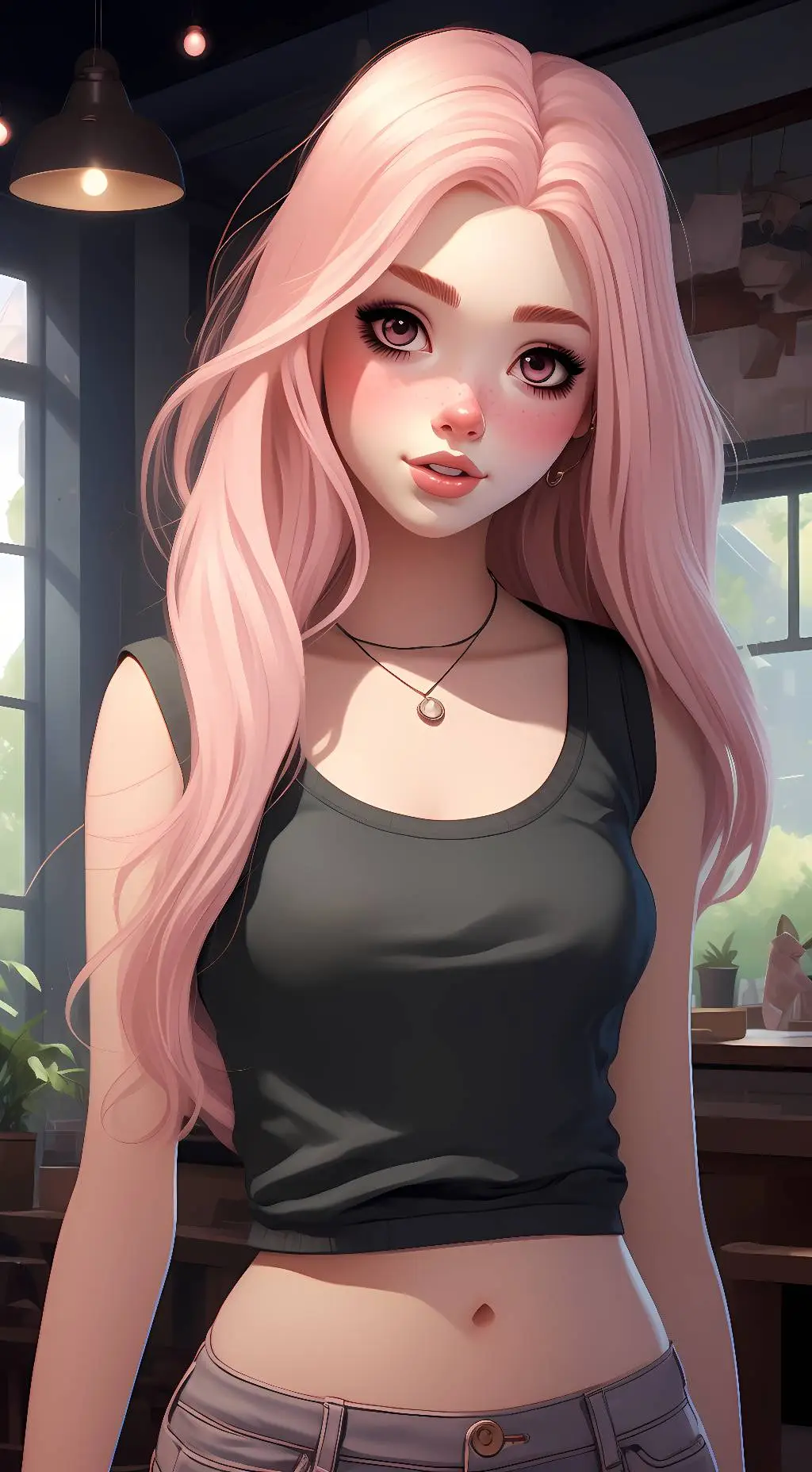 ai character: Amy background