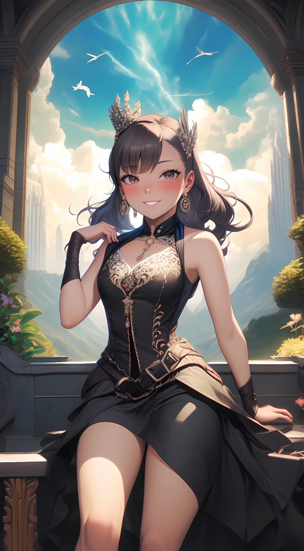 ai character: Kiawah background