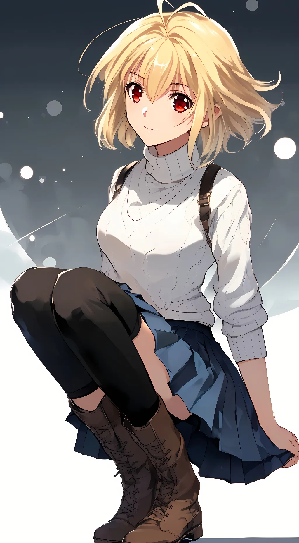 ai character: Arcueid Brunestud background