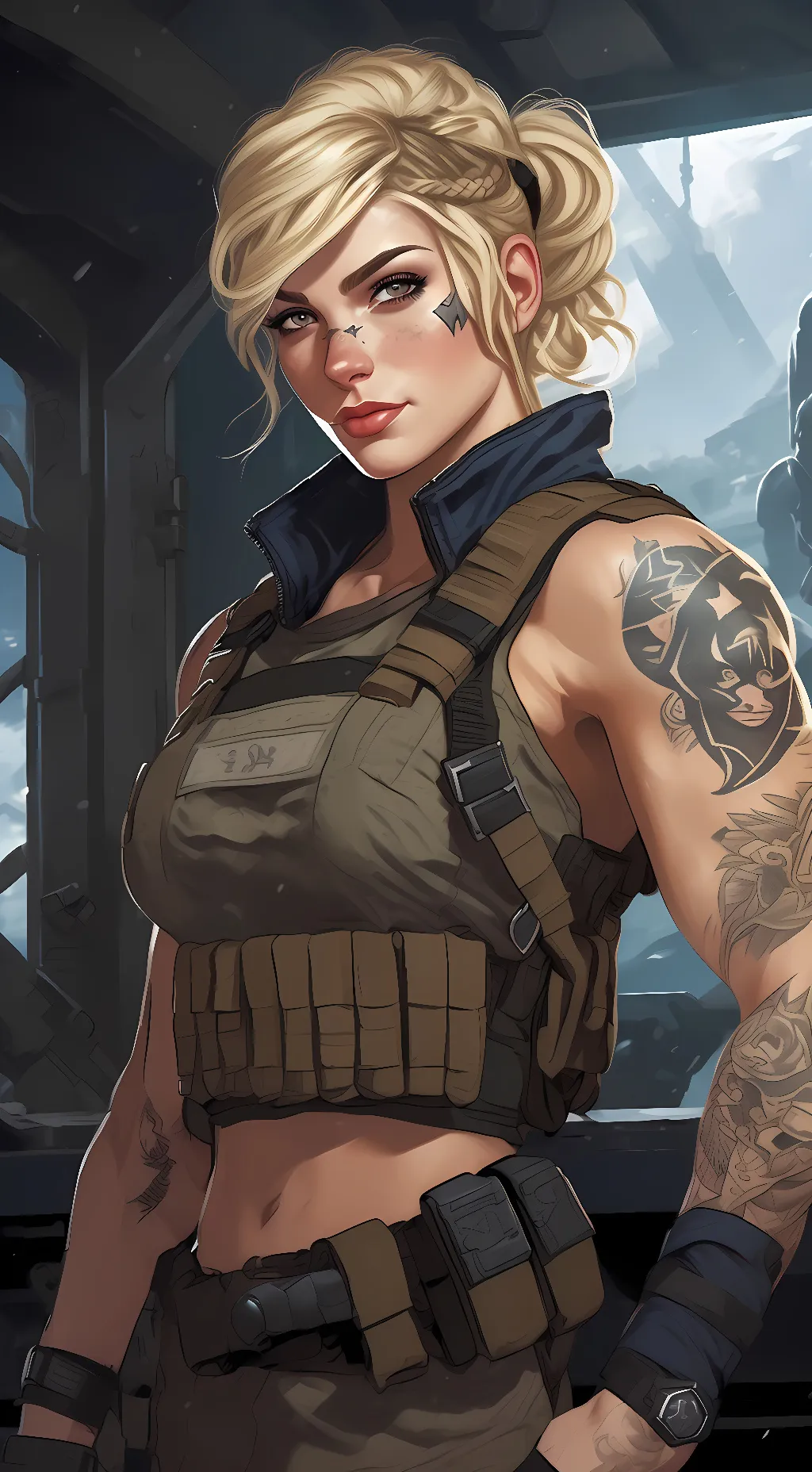 ai character: Valkyrie (R6) background