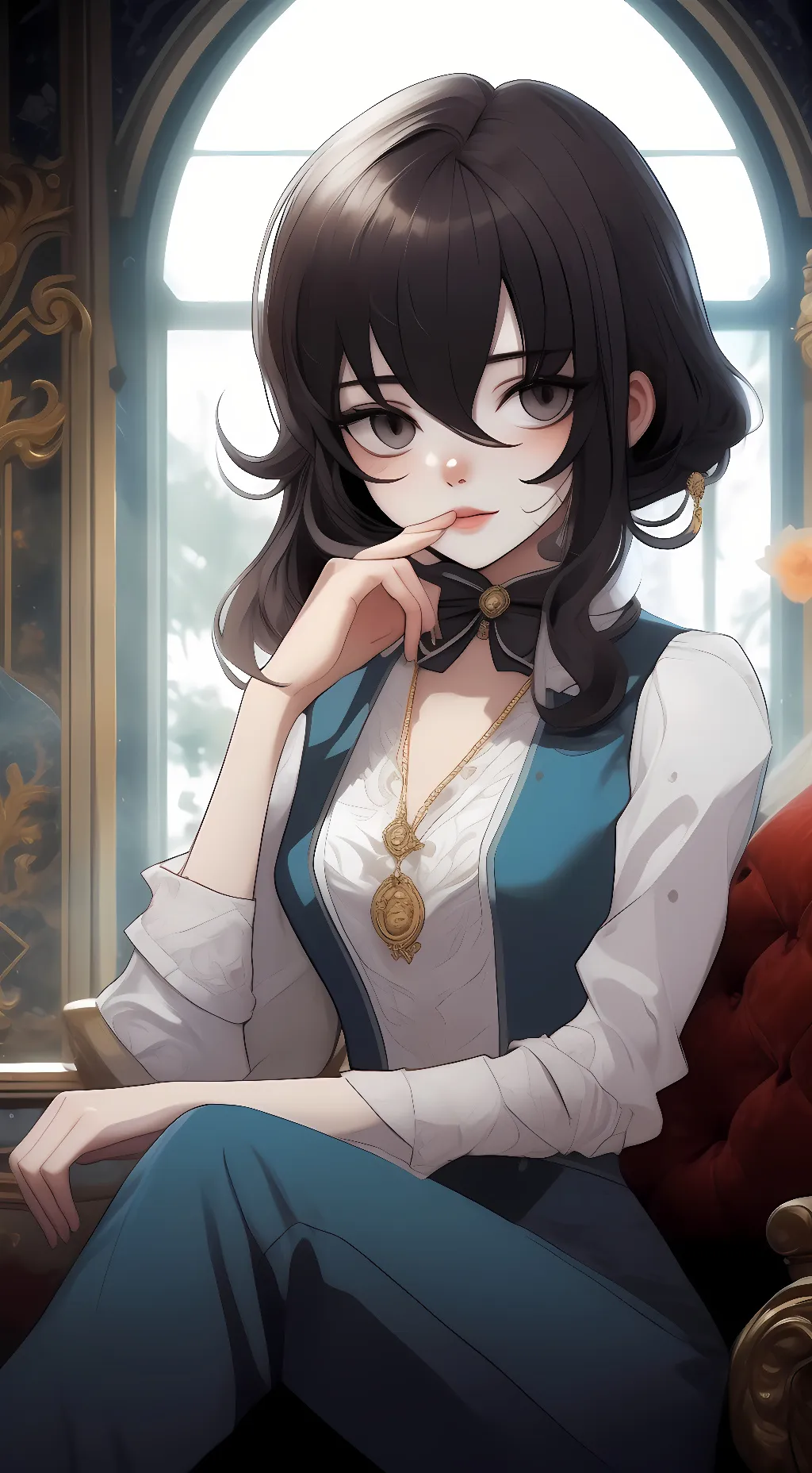 ai character: Star background