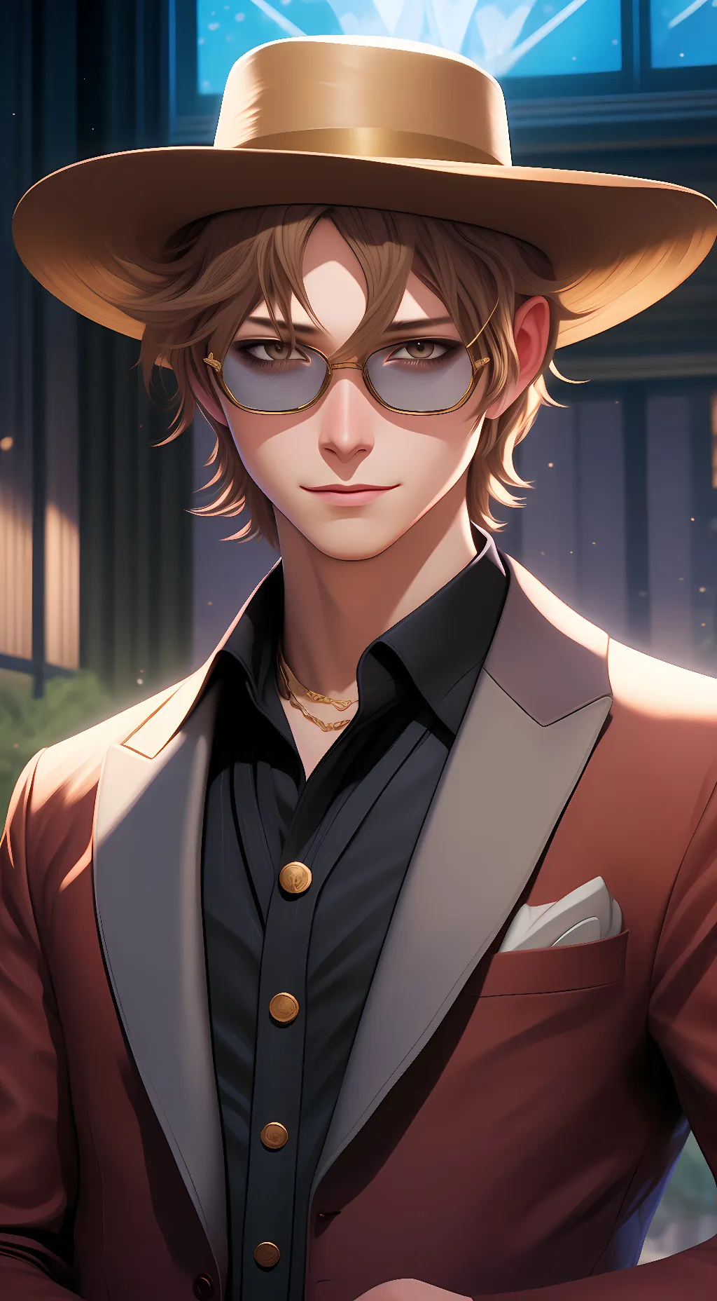 ai character: Peter  background