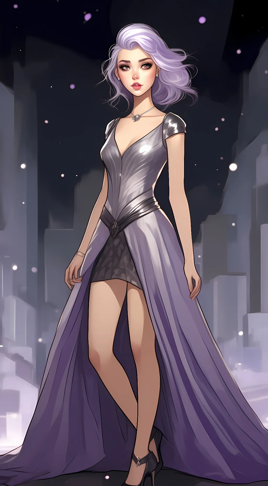 ai character: Pisces  background