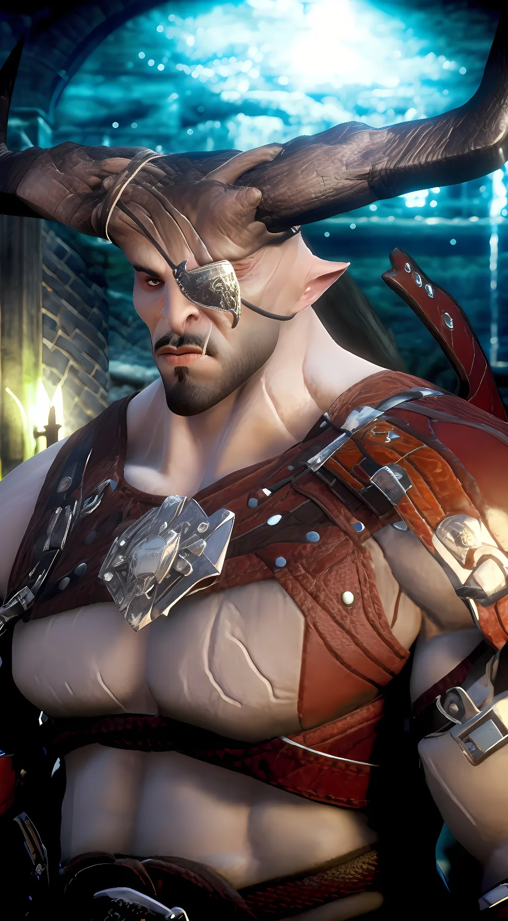 ai character: The Iron Bull background