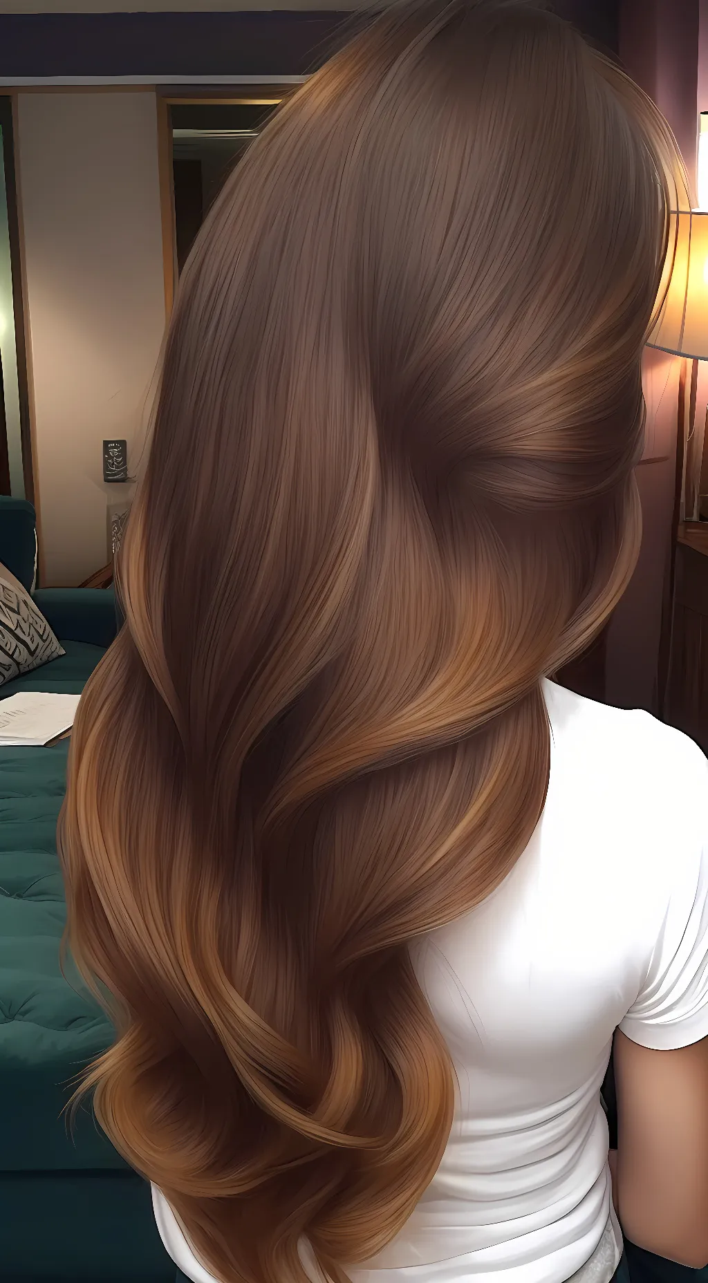 ai character: hair stuffer background