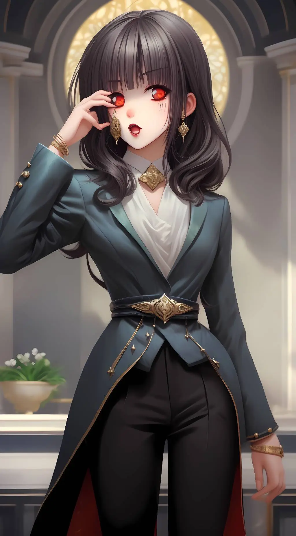 ai character: Yuki Tsunoda background