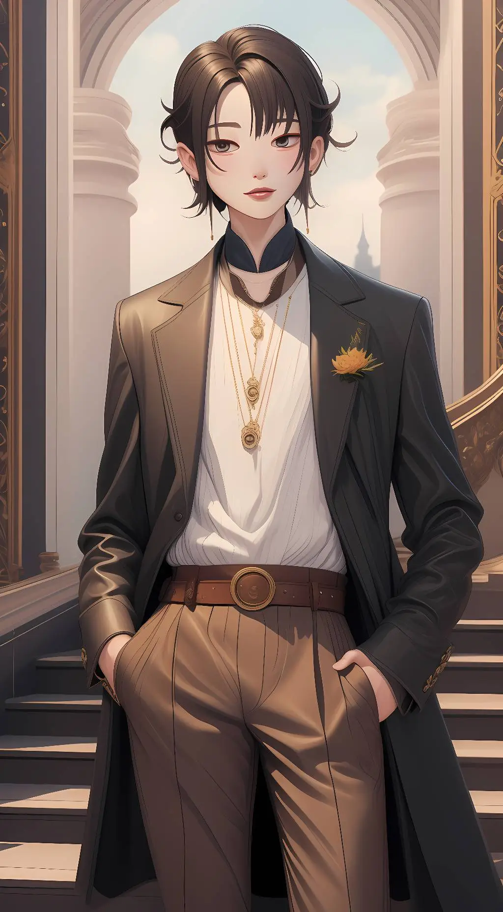 ai character: Riley the rizzler background