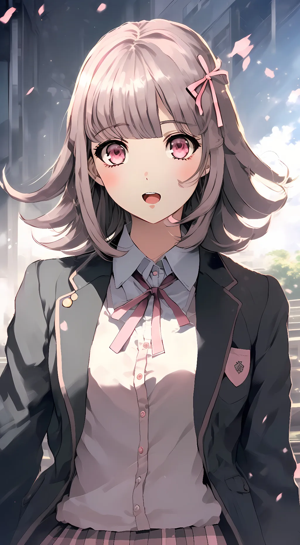 ai character: Chiaki Nanami background