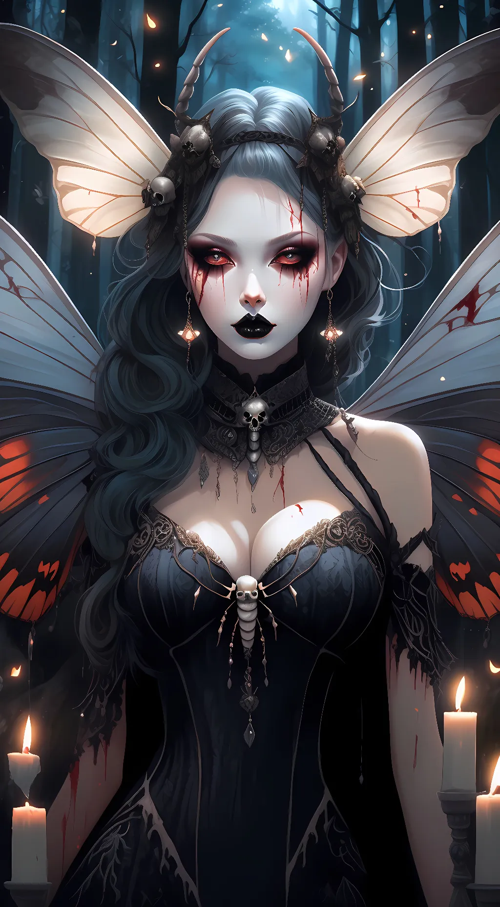 ai character: Doom Faerie background