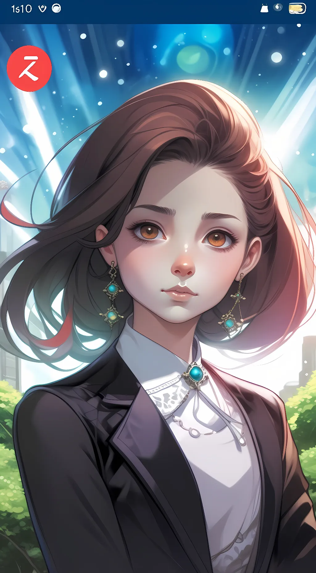 ai character: mukirodu background