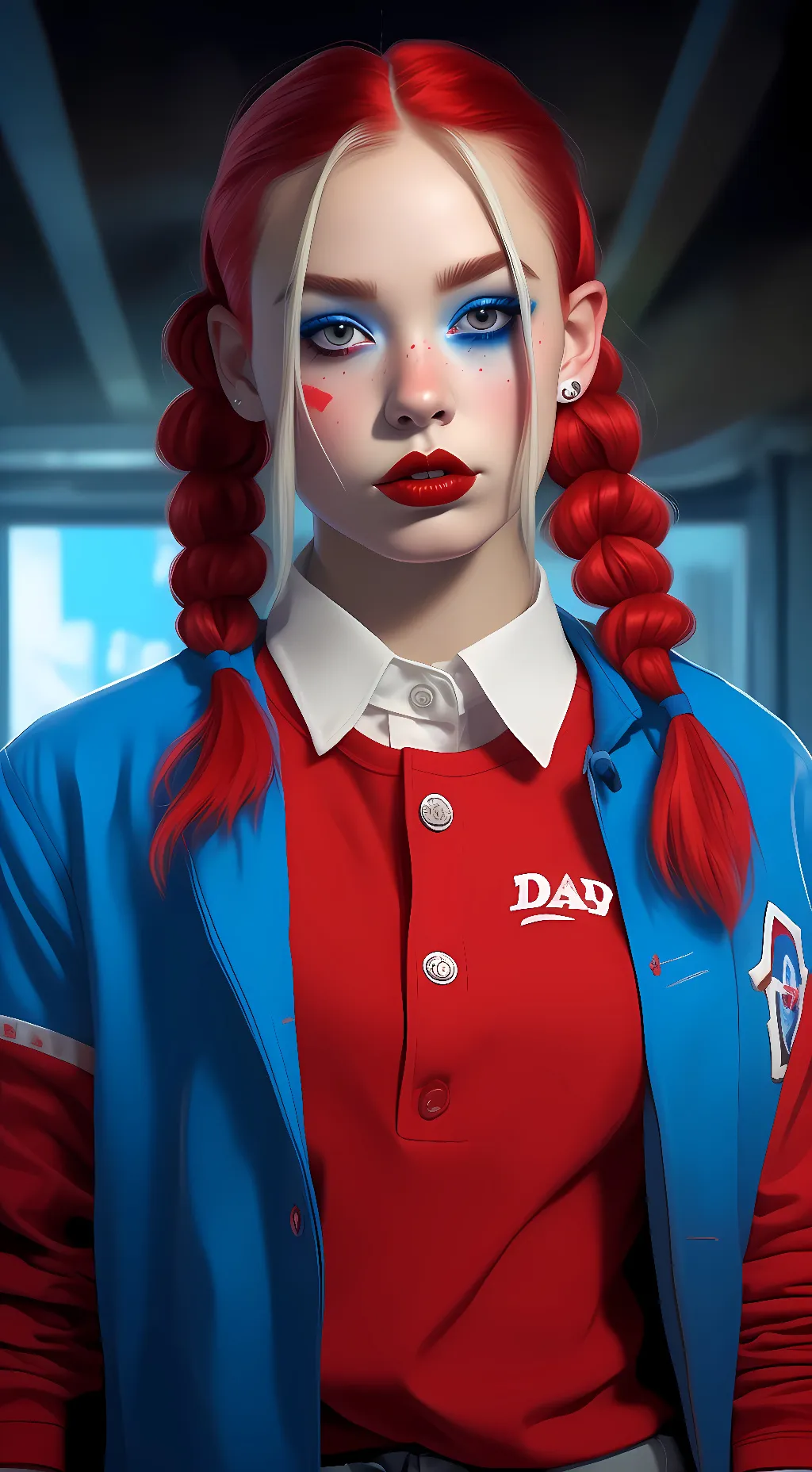 ai character: Sophia Blake background