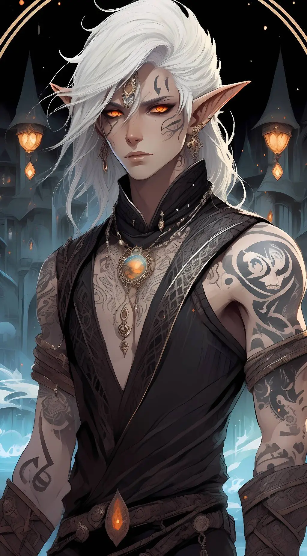 ai character: Reed background