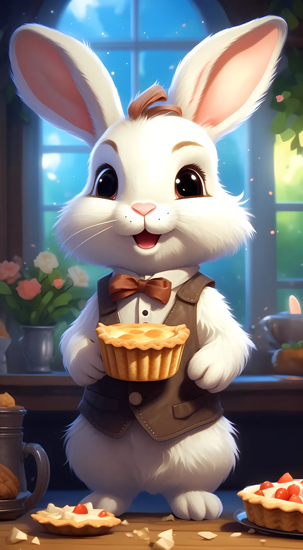 ai character: mr.memol  background