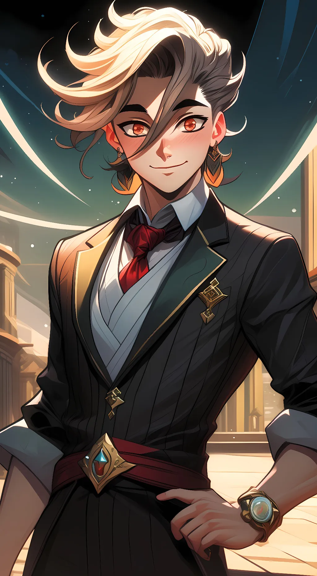 ai character: douma my oc background