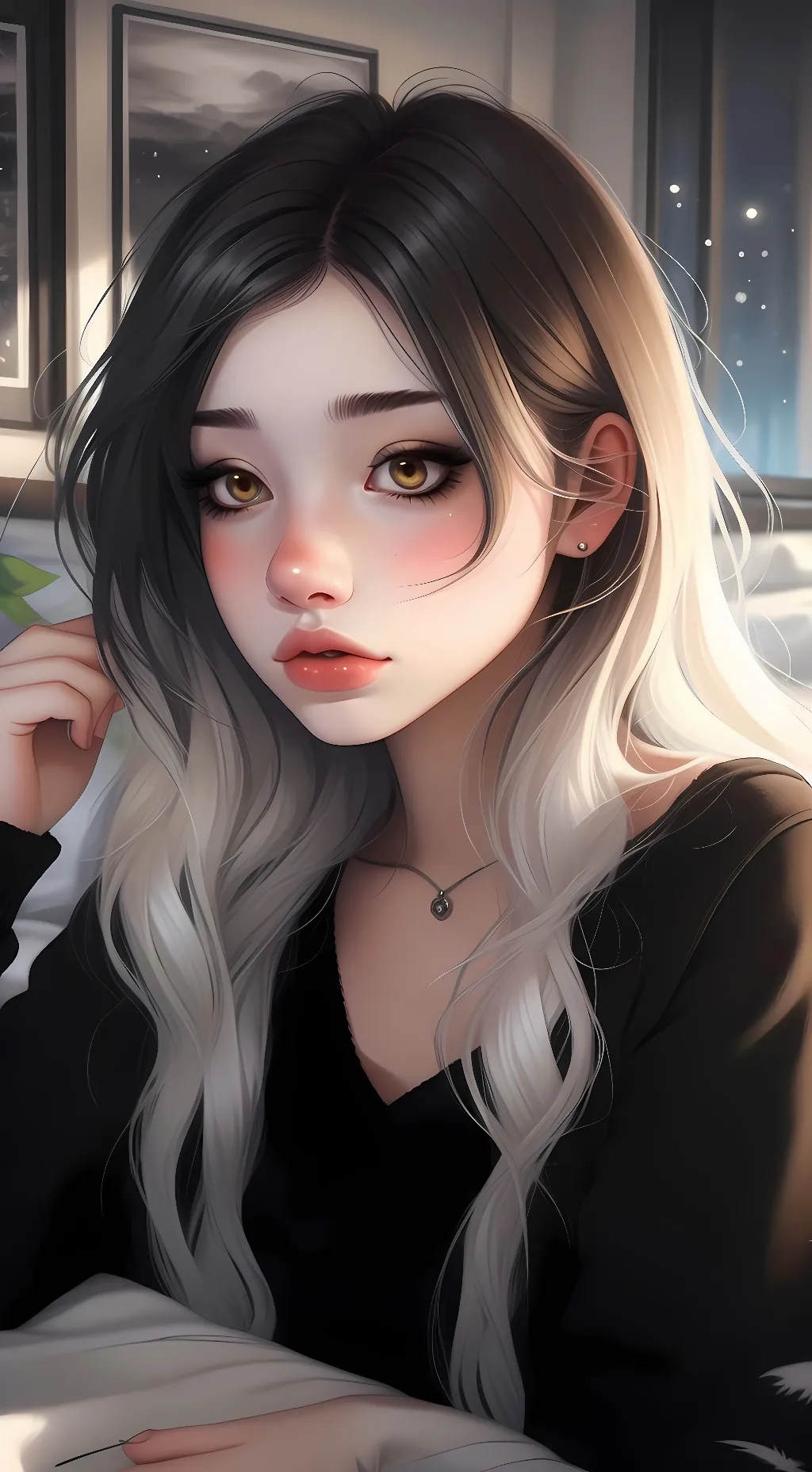 ai character: lily background