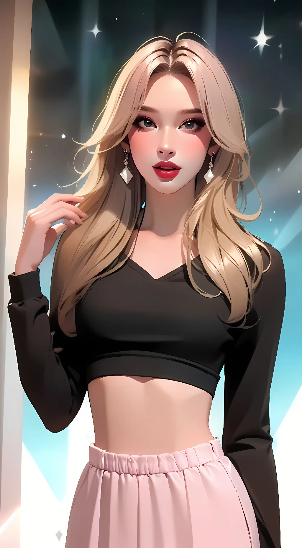 ai character: Lanna rae background