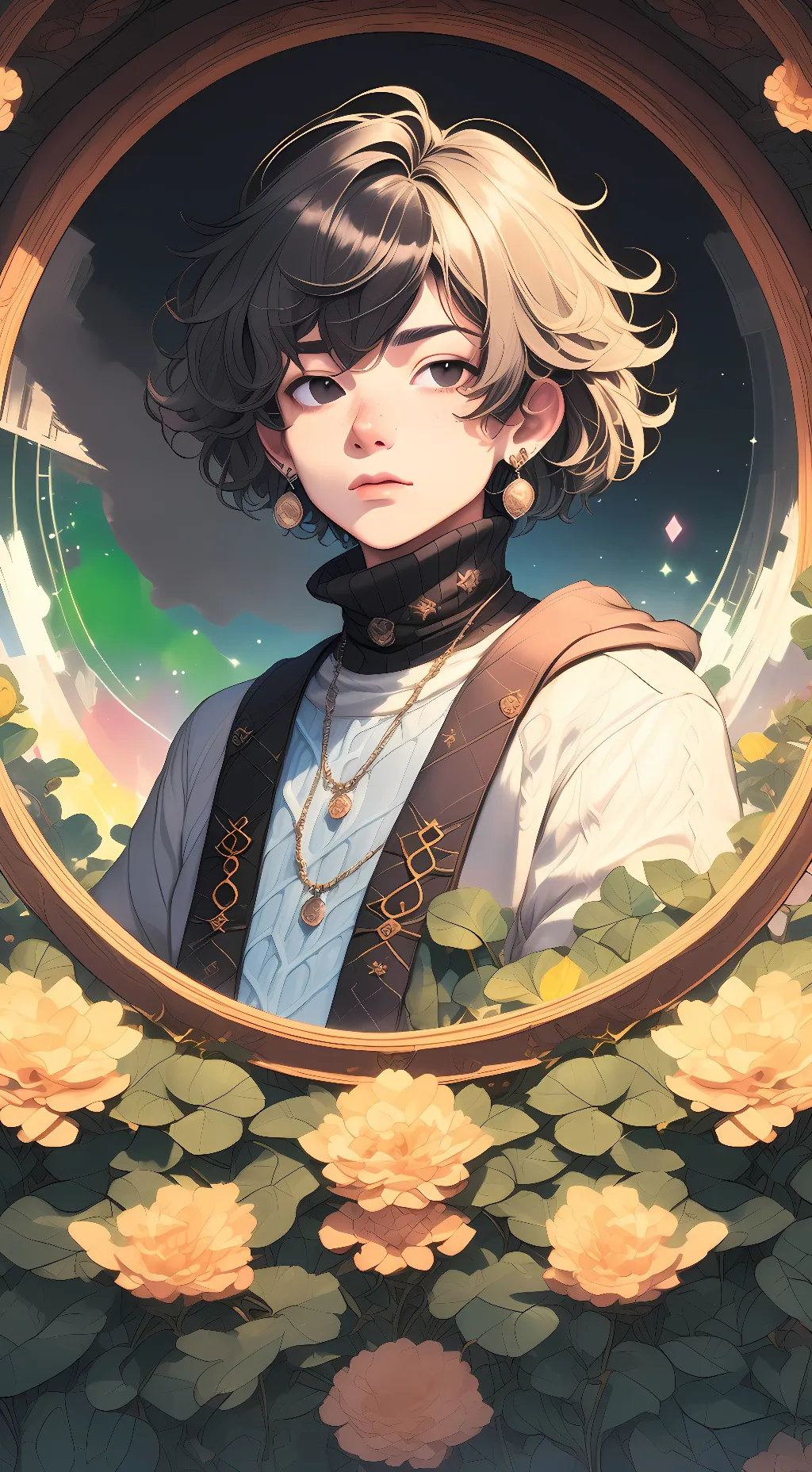 ai character: 𝐎𝐥𝐢𝐯𝐞𝐫🥰 background