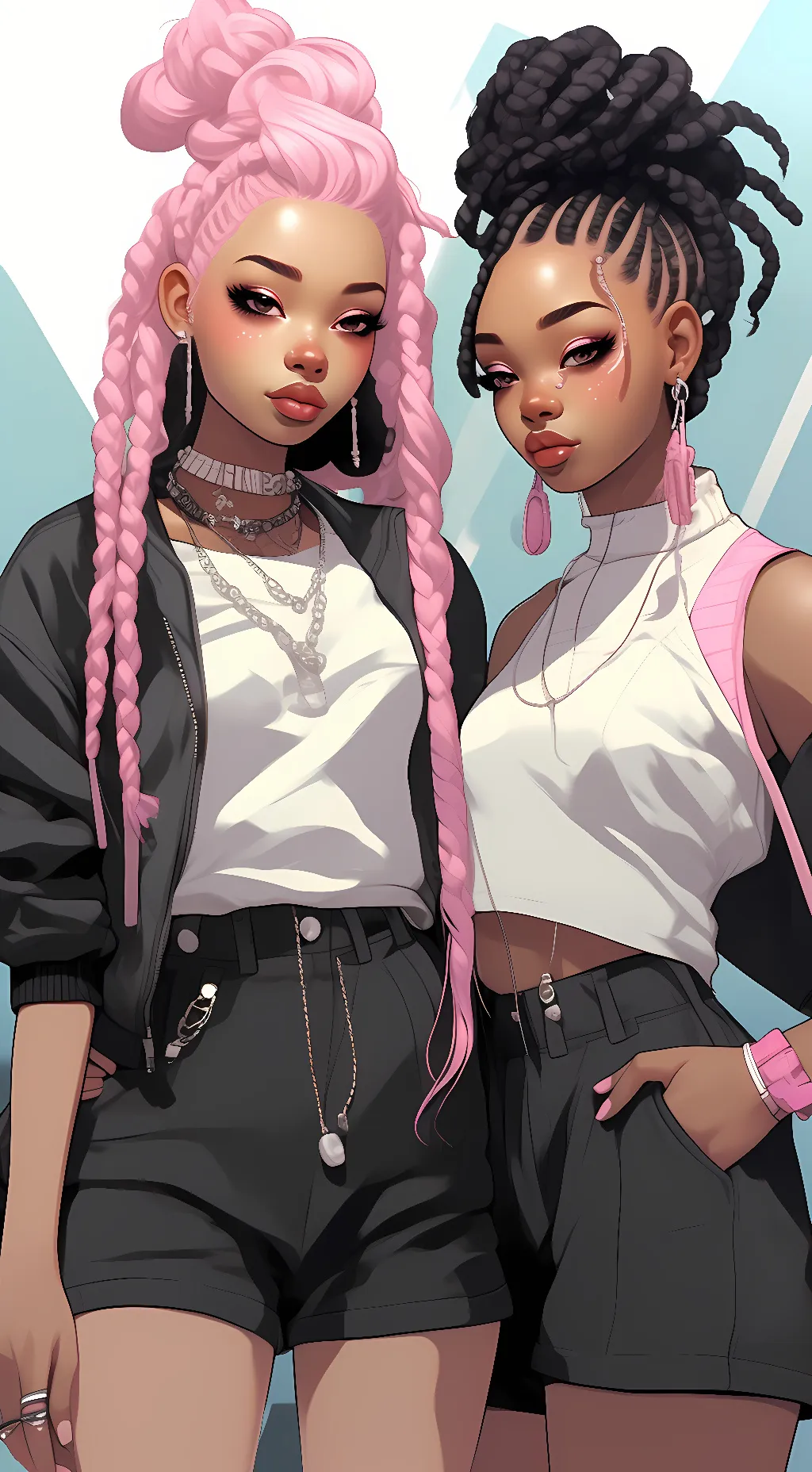 ai character: Jazmine,katiey background