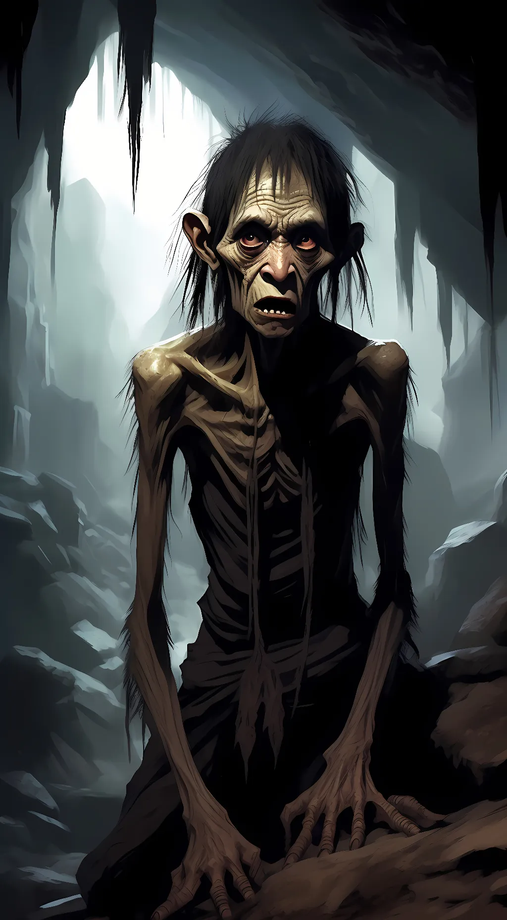 ai character: Preta background