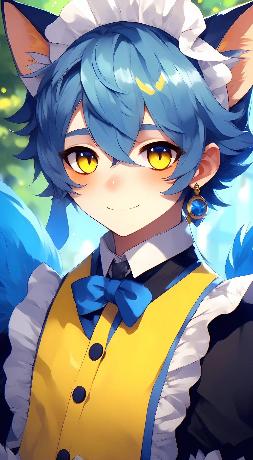 ai character: Berrie background