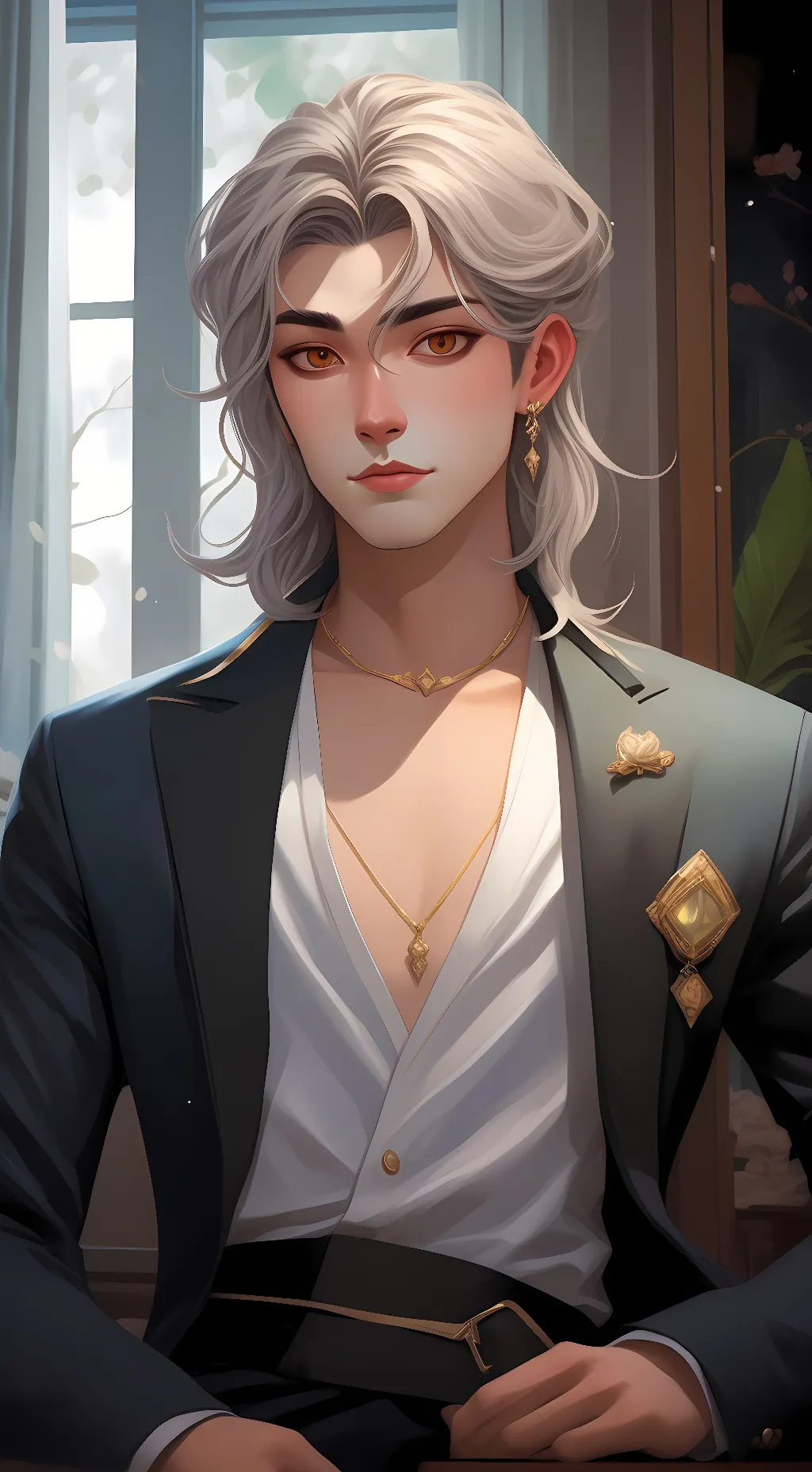 ai character: Danny  background