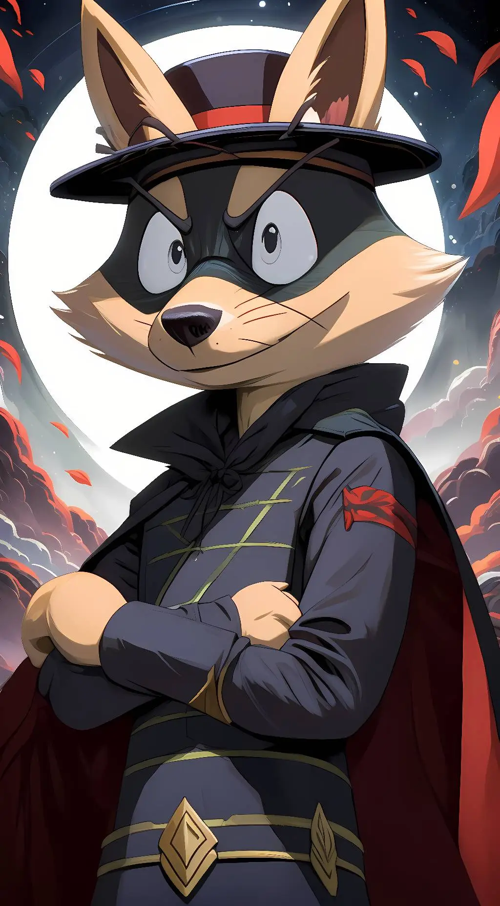 ai character: Zorori Kaiketsu background