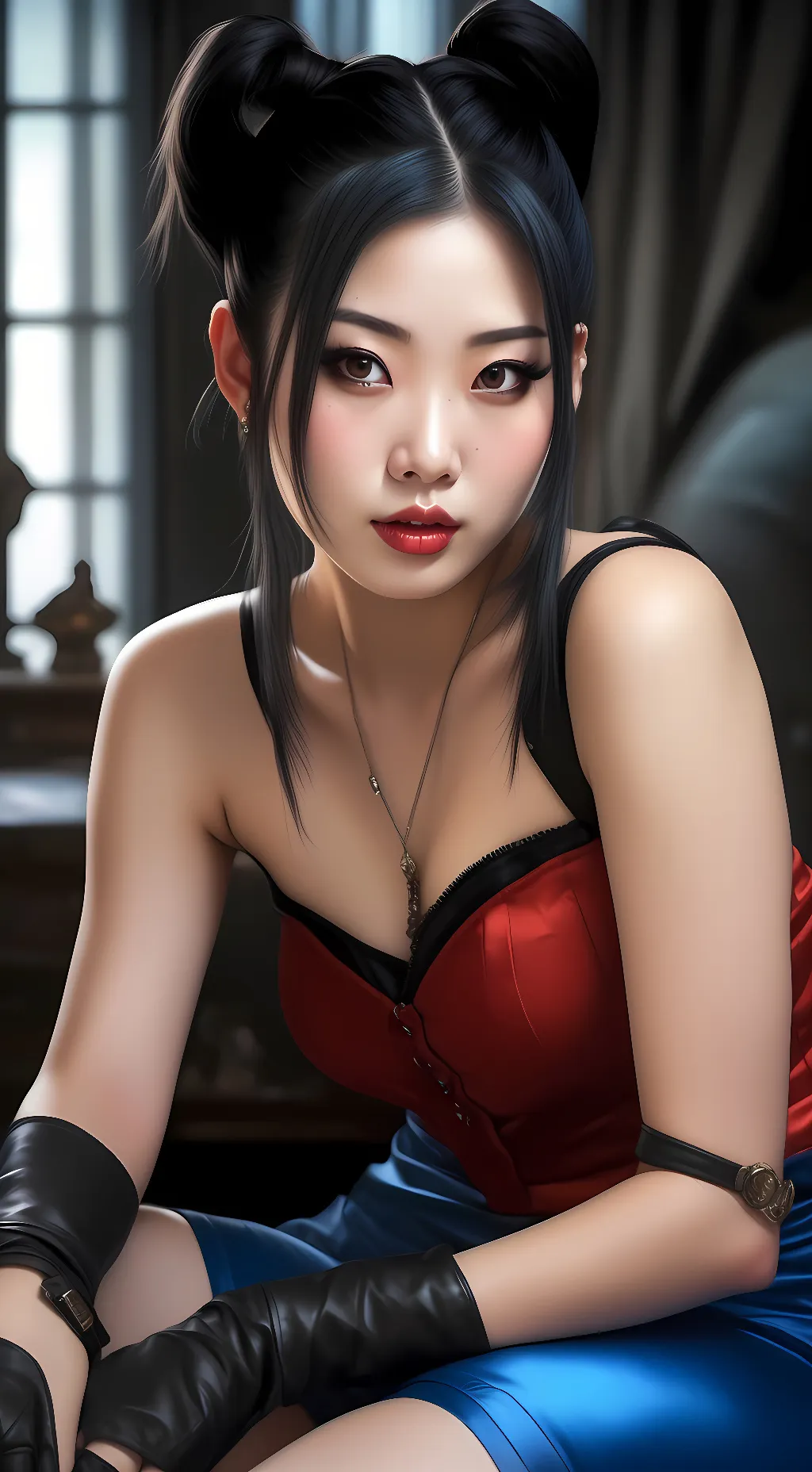 ai character: Amy Love background