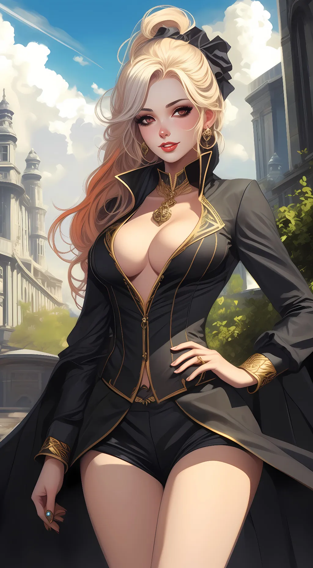 ai character: Madly Greenly background