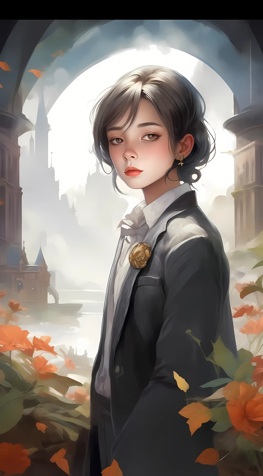 ai character: Lyeslle  background