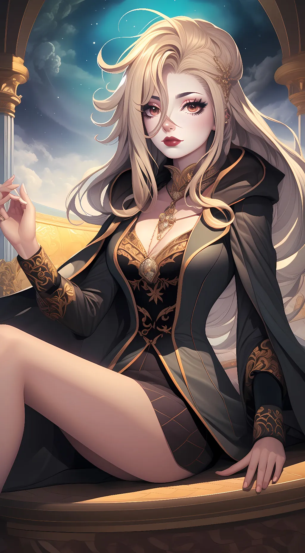 ai character: Eva Grayson background