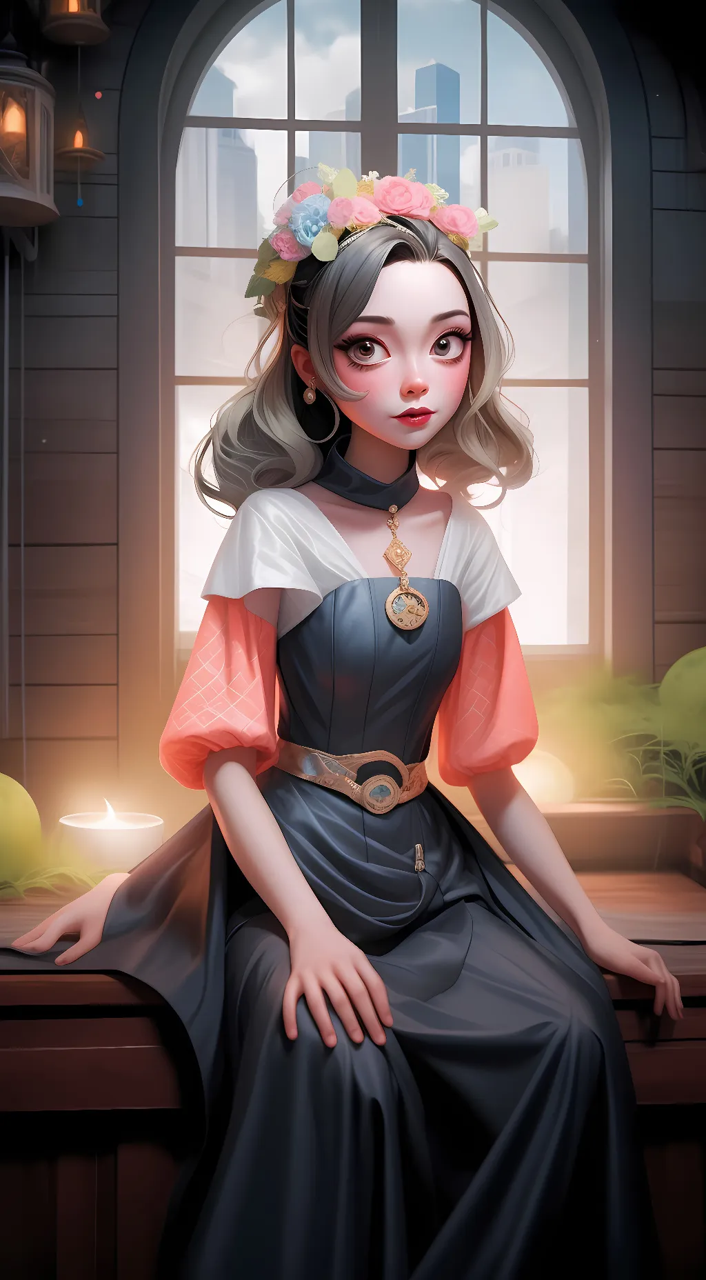 ai character: Ella background