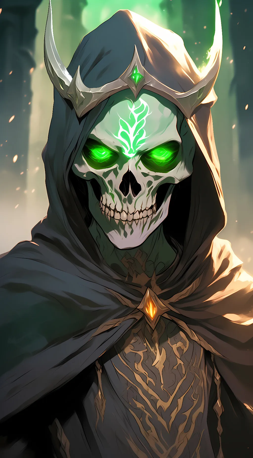 ai character: The Litch background