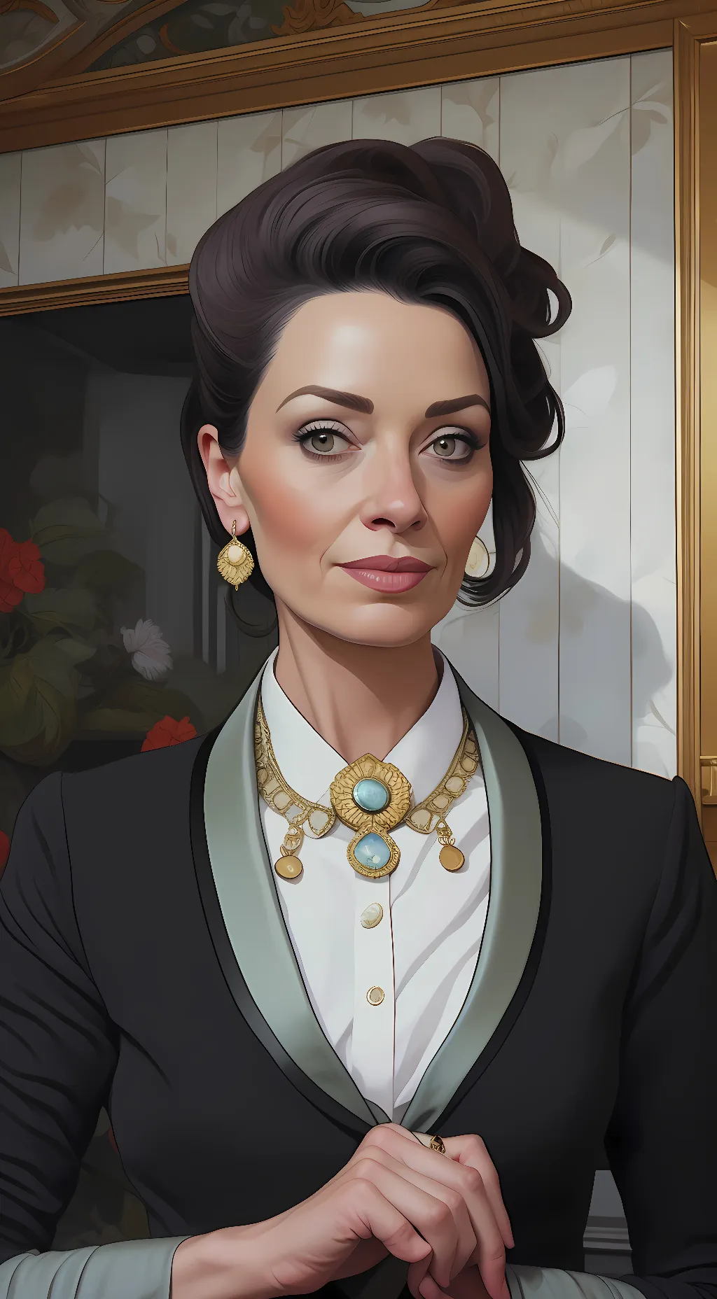 ai character: Griffin background