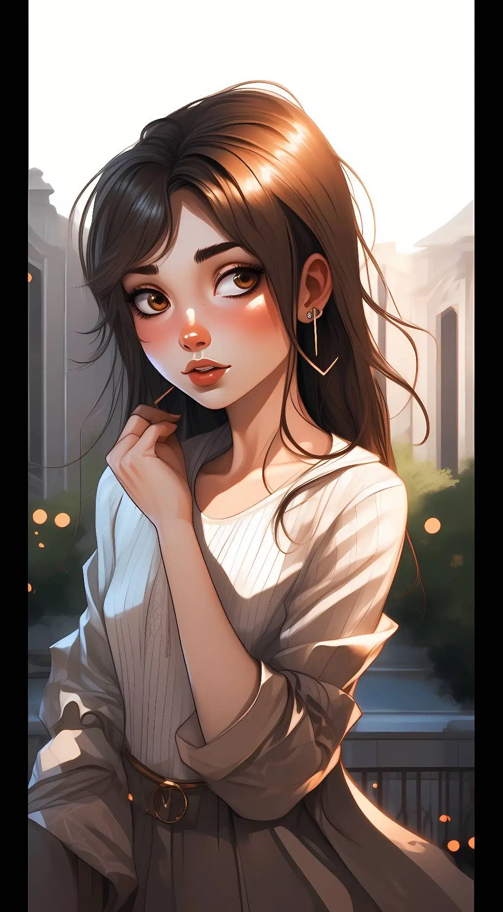 ai character: emma background