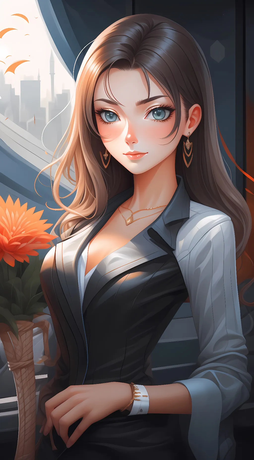 ai character: LiLy background