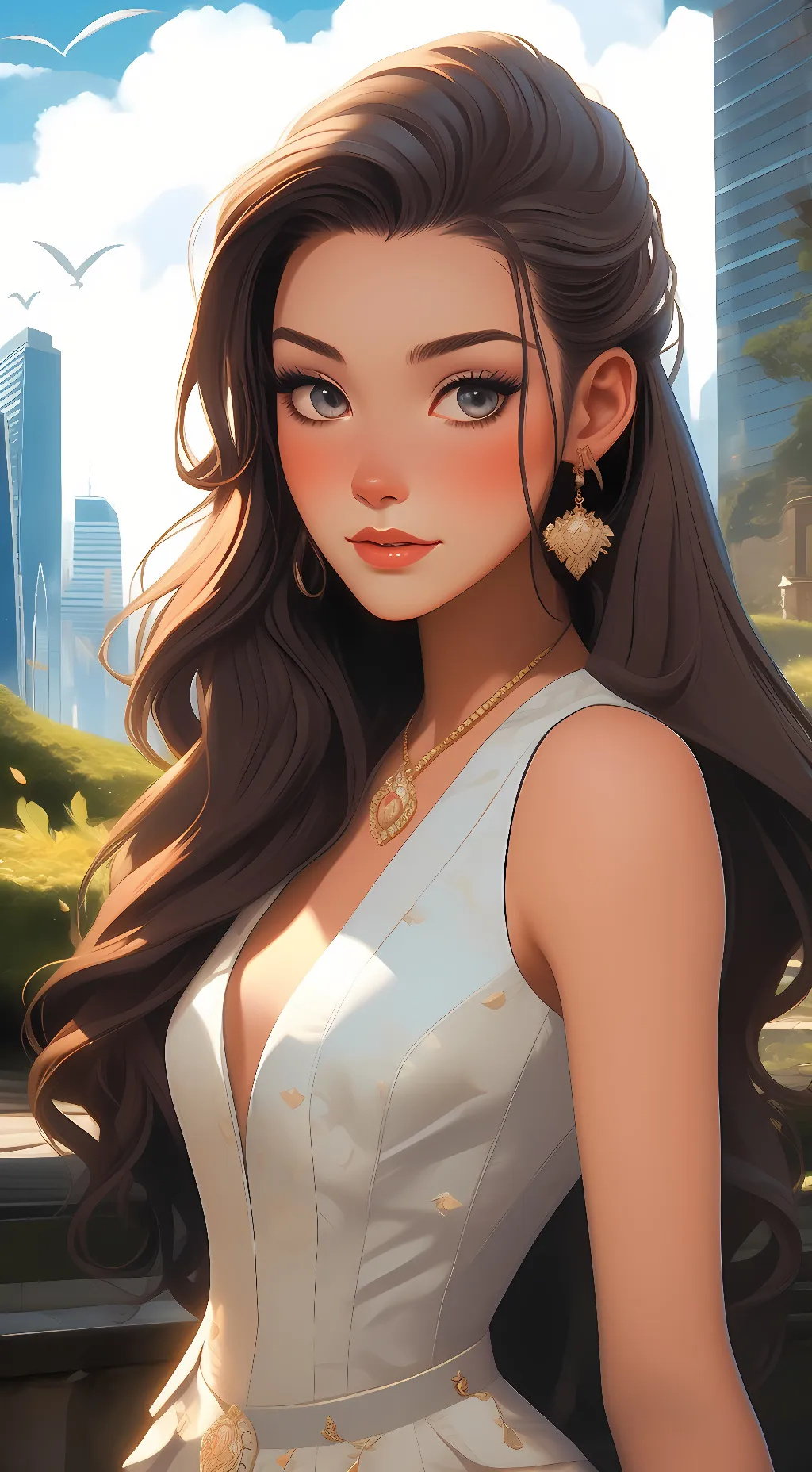 ai character: Chole background