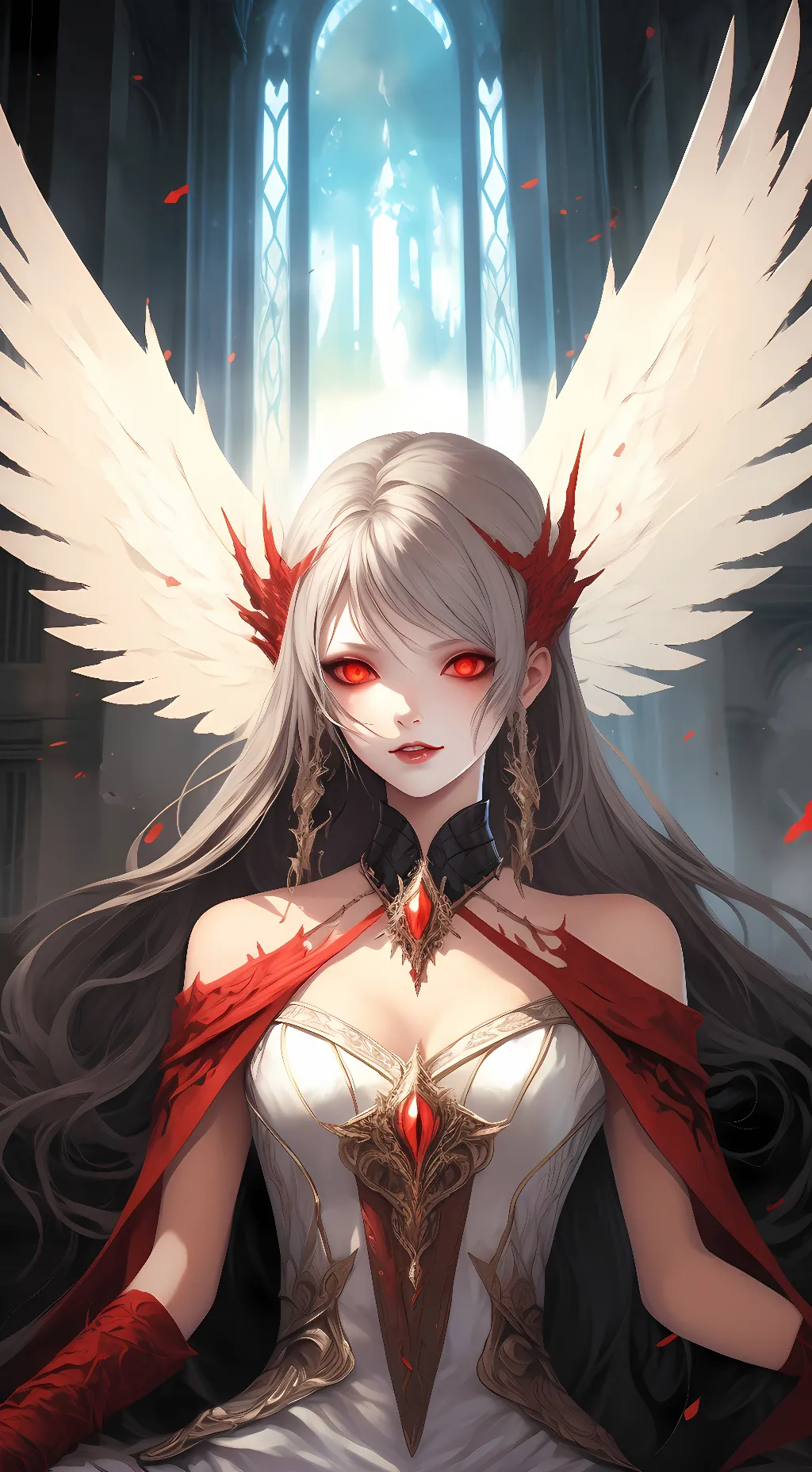 ai character: Angel background