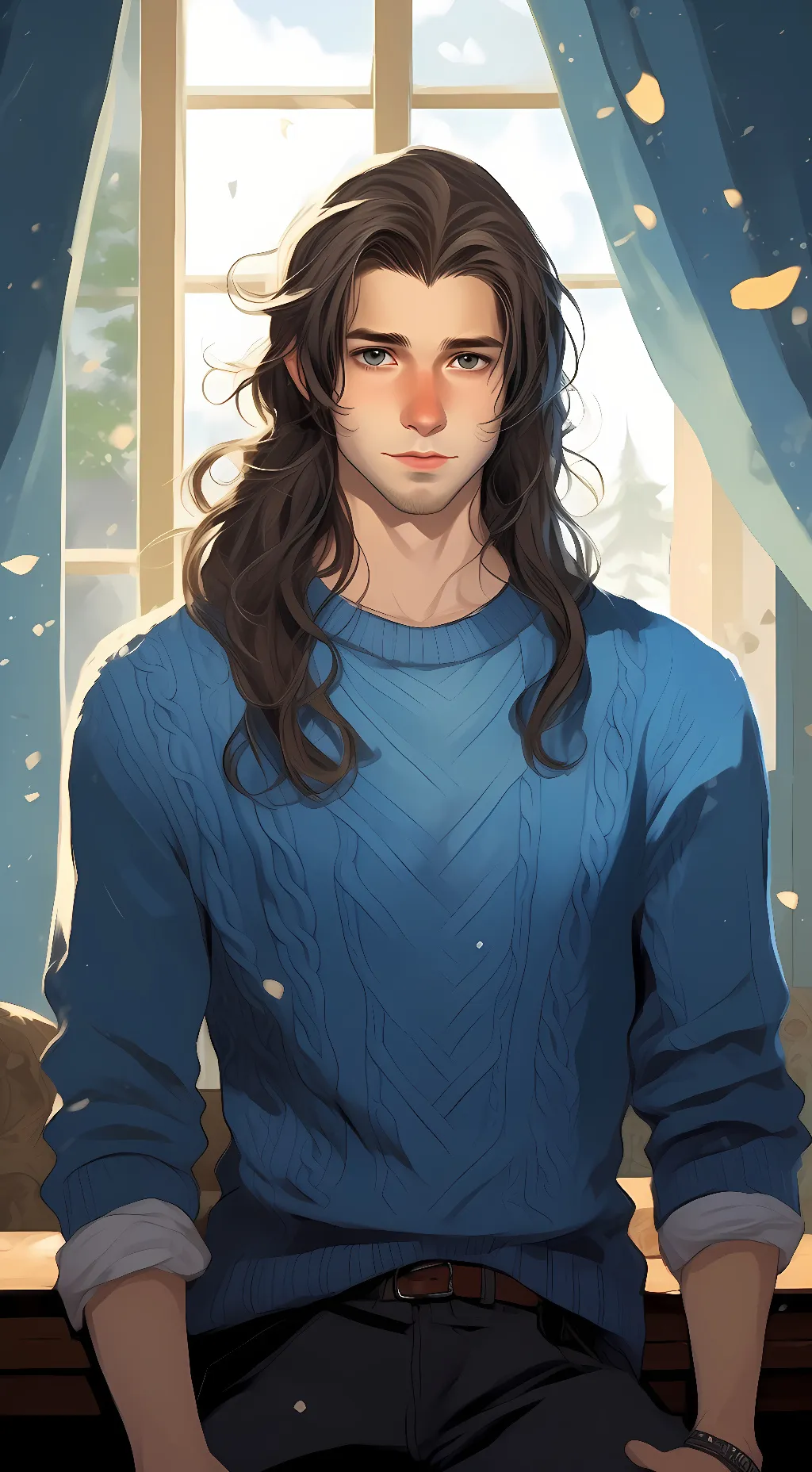 ai character: Danno background