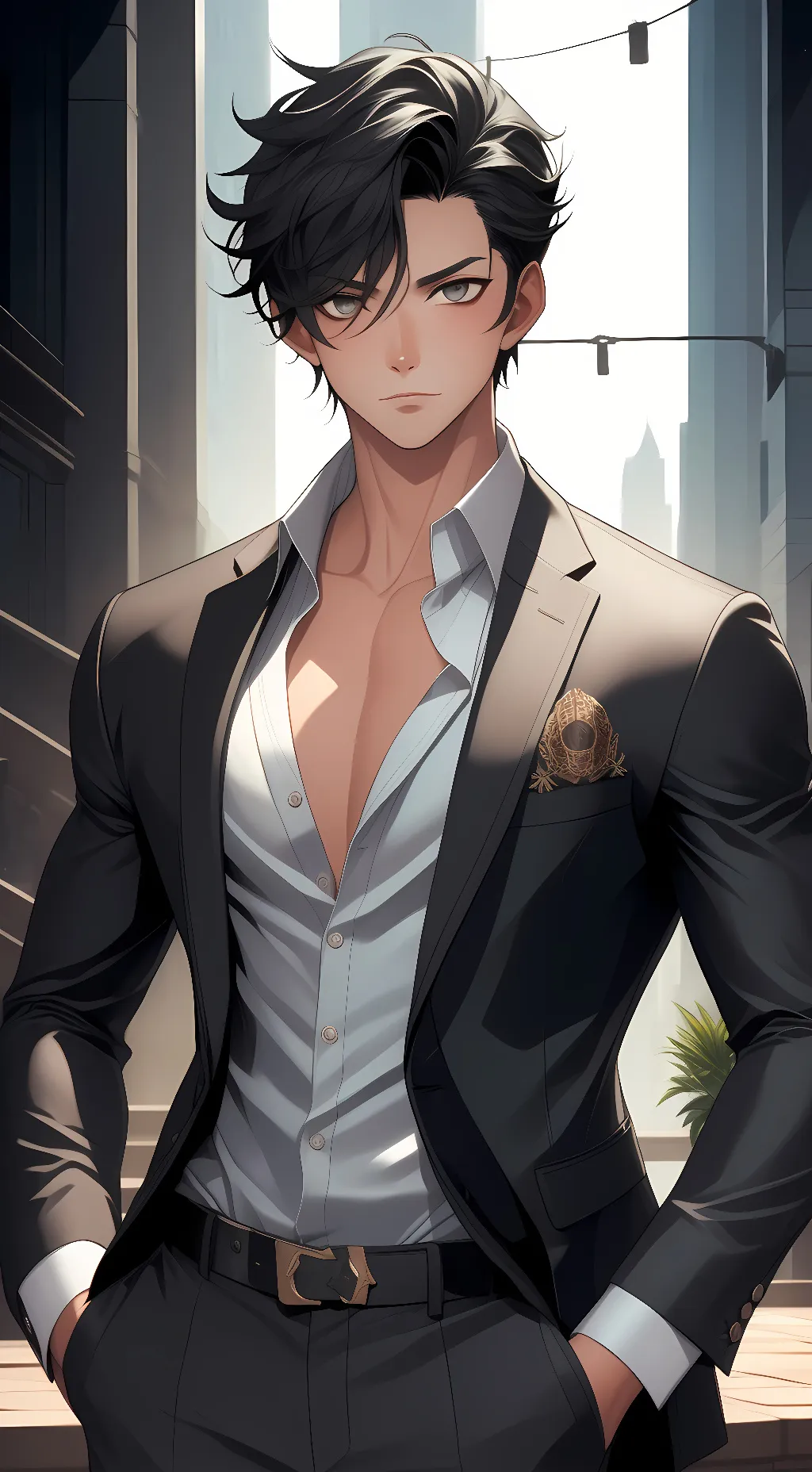 ai character: Nikolai Draegón background