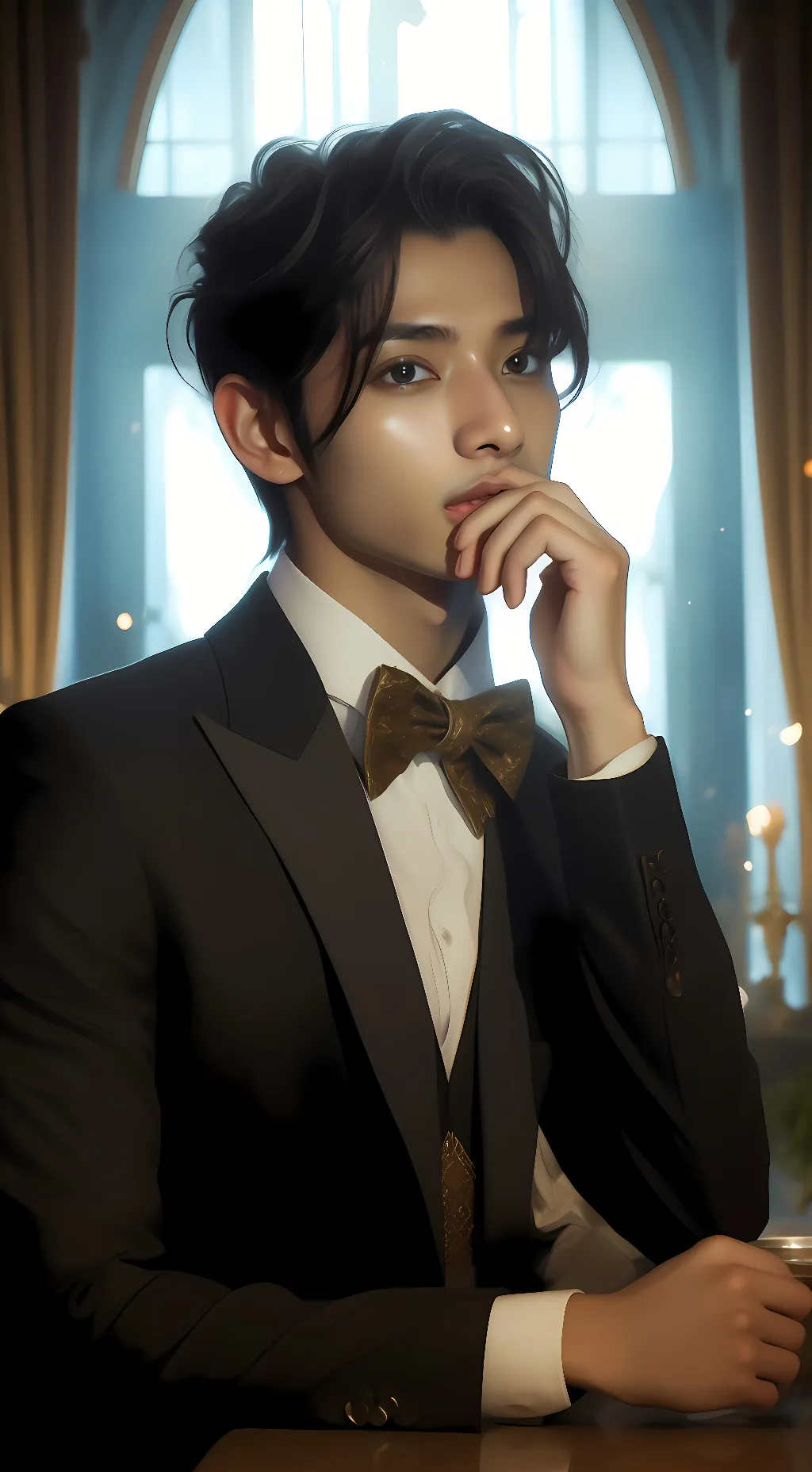 ai character: max background